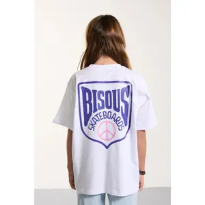 T-shirt för baby Bisous Skateboards Blason image-3