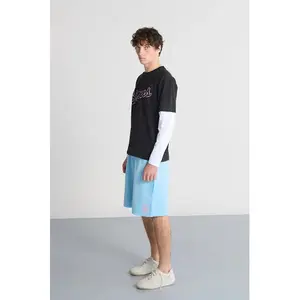Embroidered shorts Bisous Skateboards Gianni image-1