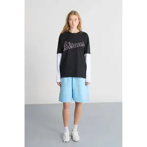 Embroidered shorts Bisous Skateboards Gianni image-3