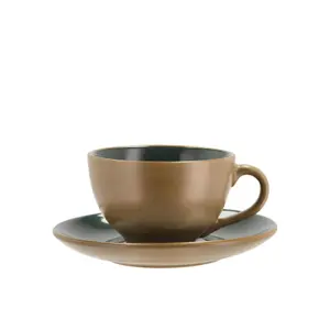 Tasse mit Untertasse Bitz Wood image-0