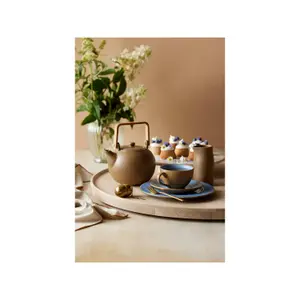 Tazza con piattino Bitz Wood image-2