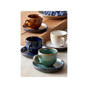 Espressotasse mit Untertasse Bitz image-1