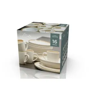 Crockery set Bitz (x16) image-1