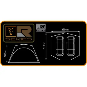 Rifugio Fox R Series 2 places XL Khaki image-0