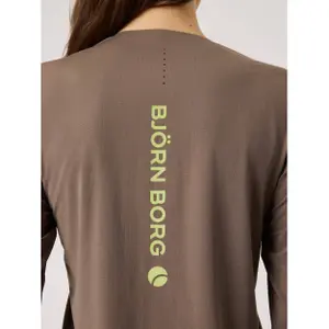 Långärmad T-shirt för kvinnor Björn Borg Performance Feather image-4