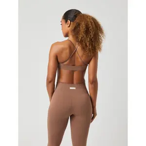 Seamless Ribbed Strap Bra for Women Björn Borg Studio image-2