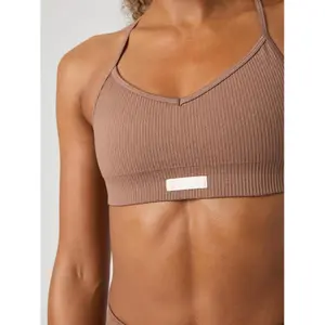 Seamless Ribbed Strap Bra for Women Björn Borg Studio image-4