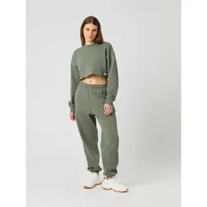 Oversized Cropped Sweatshirt for Women Björn Borg Studio image-3