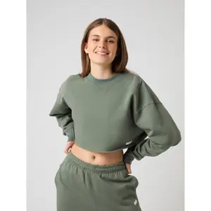 Oversized Cropped Sweatshirt for Women Björn Borg Studio image-2