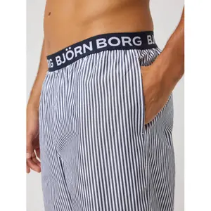 Gestreifte Schlafanzughose mit Logo Björn Borg Core image-3