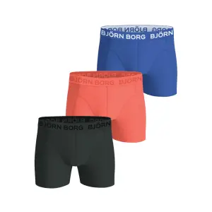 Stretch cotton boxers Björn Borg (x3) image-4