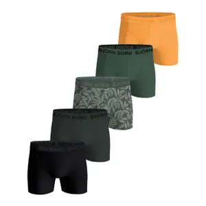 Cotton Fitted Boxer Björn Borg (x5) image-0
