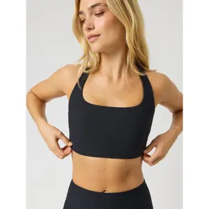 Women's Ribbed Bra Björn Borg Studio Racerback image-4