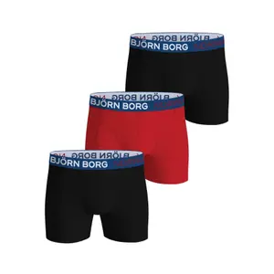 Εσώρουχα boxer από stretch βαμβάκι Björn Borg Norway (x3) image-0