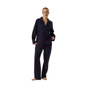 Flanellpyjama Damen Björn Borg Core (x2) image-0