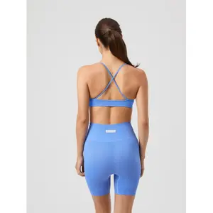 Brassiere sin costuras para mujer con tirantes acanalados Björn Borg Studio image-1