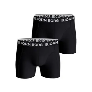 Stretch cotton boxer shorts Björn Borg (x2) image-0