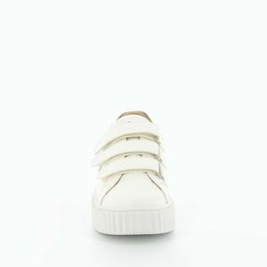 Træningssko til kvinder Vanessa Wu éclair blanches à détails serpent taupe image-2