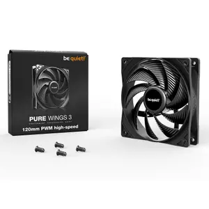 Ventilateur Boîtier PC haute vitesse Be Quiet! Pure Wings 3 PWM image-1