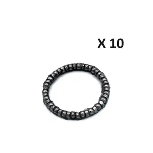 Ball bearing cage Black Bearing 5/32-22 (x10) image-0