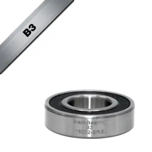 Kugellager Black Bearing B3 - 16002-2RS - 15 x 32 x 8 mm image-0