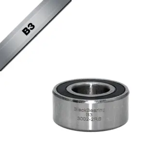 Kugellager Black Bearing B3 - 3002-2RS - 15 x 32 x 13 mm image-0
