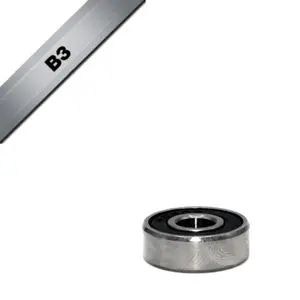 Kugellager Black Bearing B3 - 606-2RS - 6 x 17 x 6 mm image-0