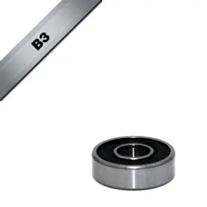 Kugellager Black Bearing B3 - 607-2RS - 7 x 19 x 6 mm image-0