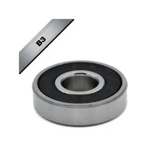 Bearing Black Bearing B3 - 608-2RS - 8 x 22 x 7 mm image-0