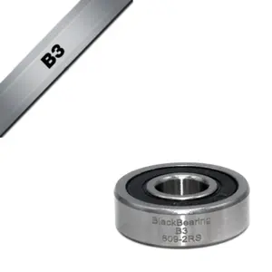 Kugellager Black Bearing B3 - 609-2RS - 9 x 24 x 7 mm image-0