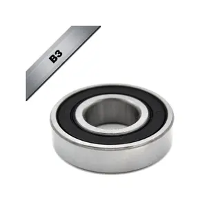 Bearing Black Bearing B3 - 6202-2RS - 15 x 35 x 11 mm image-0