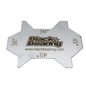 Tool for measuring the angle of the helmet bearings Black Bearing image-0