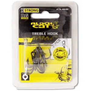 Triple-coated hook Black Cat DG DG (x5) image-1