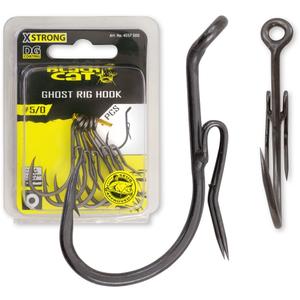 Set van 5 haken Black Cat Ghost Rig Hook DG