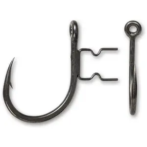 Set mit 5 Haken Black Cat Claw Single Hook DG image-1