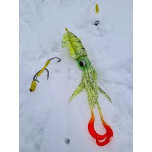 Leurre flotteur en U Calamar brille dans le noir Black Cat image-4