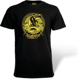 T-shirt Black Cat Established Collection image-0