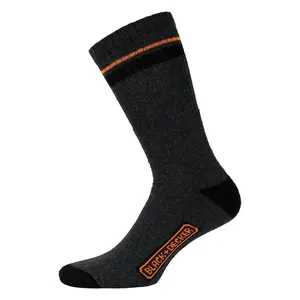 Chaussettes hautes de travail Black+Decker Dek (x3) image-1