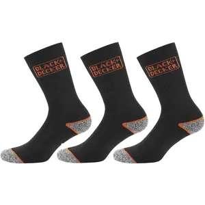 Chaussettes hautes de travail Black+Decker Tek (x3) image-0