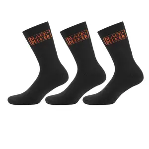 Chaussettes hautes de travail Black+Decker Tek (x3) image-0