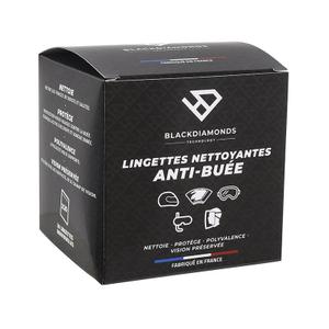 Anti-fog cleaning wipes Black Diamond (x10)