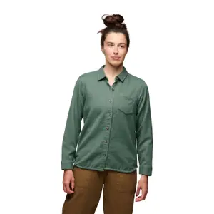Women's long sleeve flannel shirt Black Diamond Project