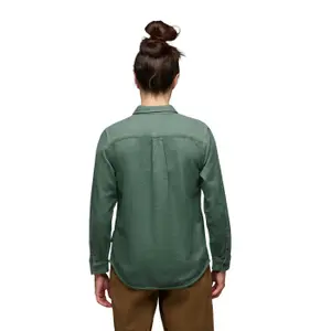 Women's long sleeve flannel shirt Black Diamond Project image-1