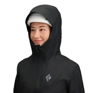 Women's waterproof jacket Black Diamond Deploy 3L Shell image-4