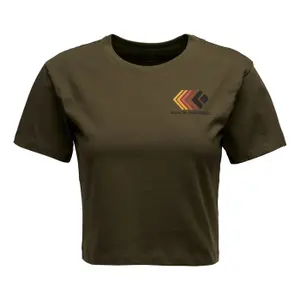 Women's T-shirt Black Diamond Faded