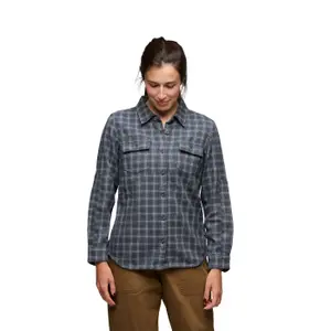 Women's Long Sleeve Twill Shirt Black Diamond Project image-1
