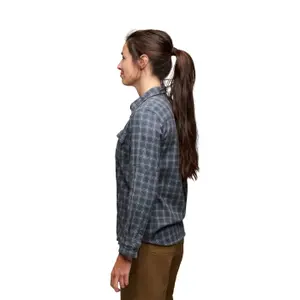Women's Long Sleeve Twill Shirt Black Diamond Project image-3