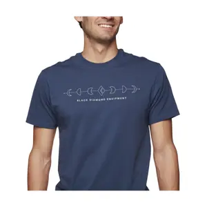 T-shirt Black Diamond Icon Full Moon image-2