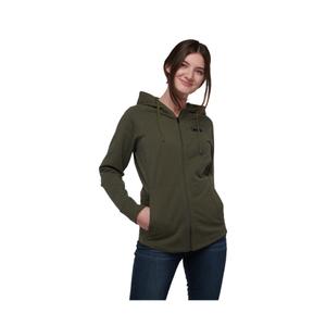 Women's hooded sweatshirt Black Diamond Rise And Climb FZ image-1