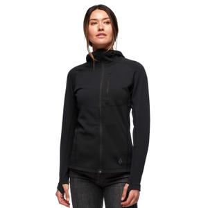 Women's hooded sweatshirt Black Diamond Coefficient image-1